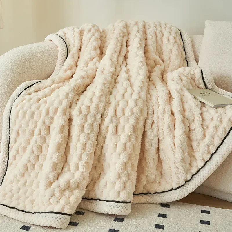 Turtle Velvet Autumn Winter Warm Sleeping Blanket