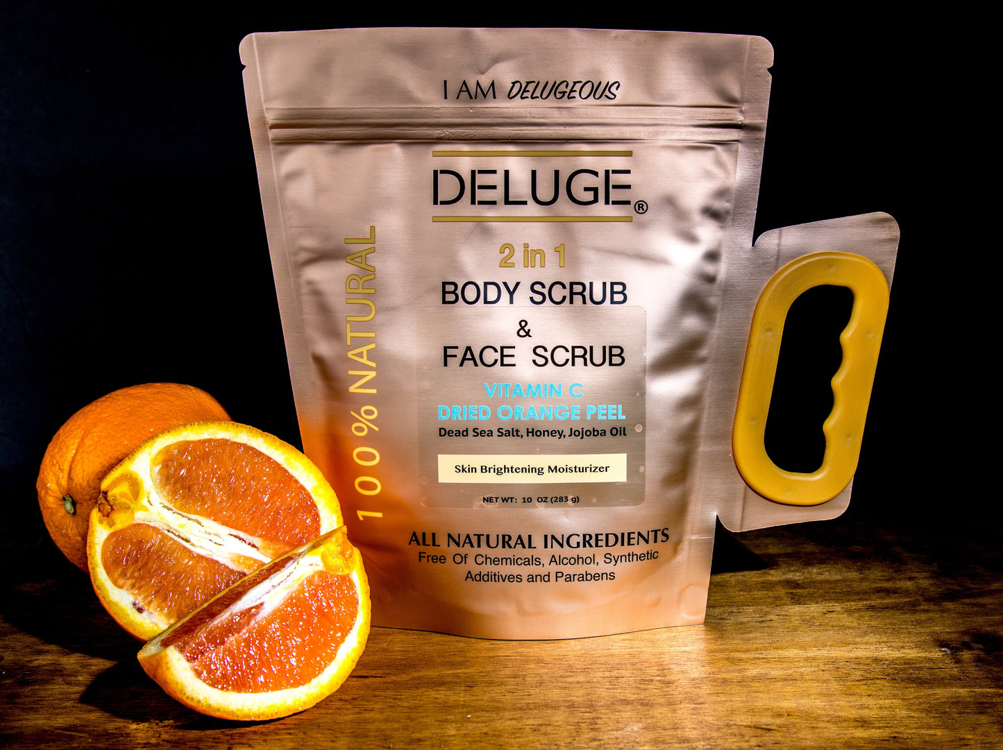 Vitamin C Scrub Dried Orange Peel