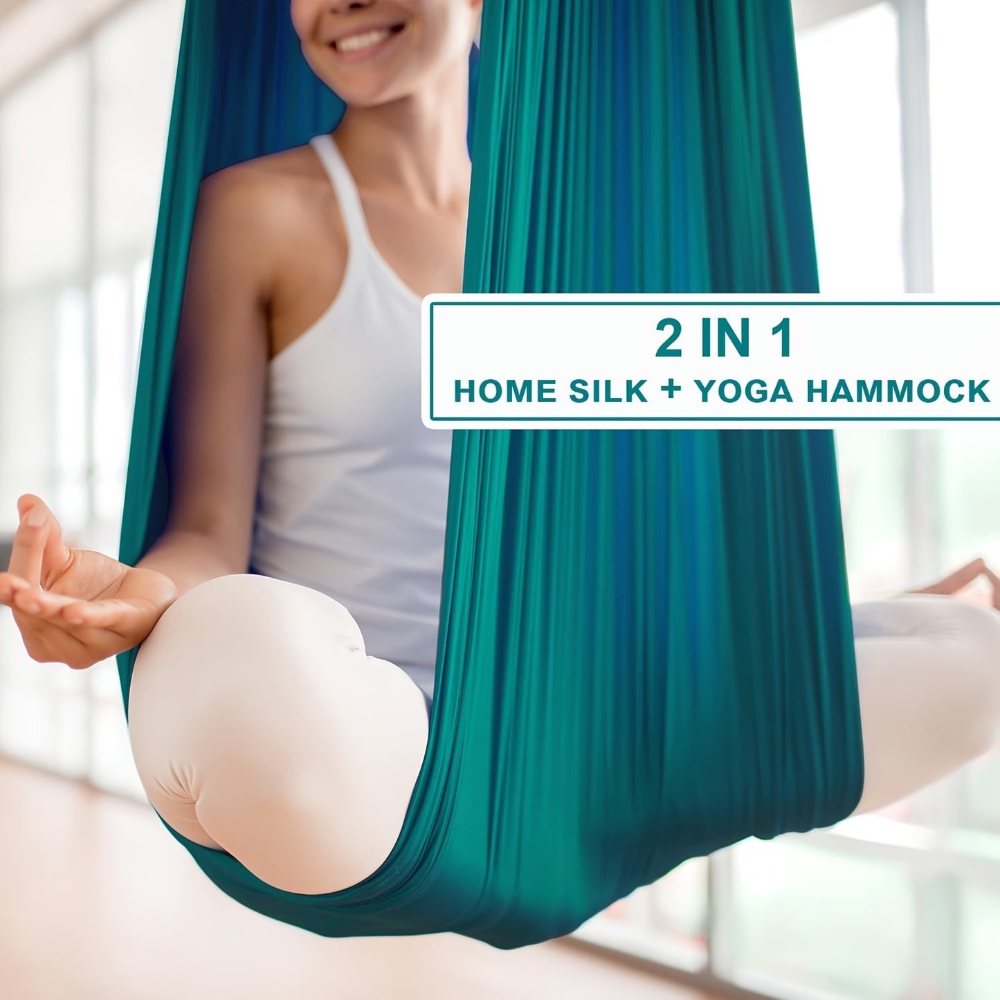 Aerial Yoga Strap for Inversion Exercises and Core Strength